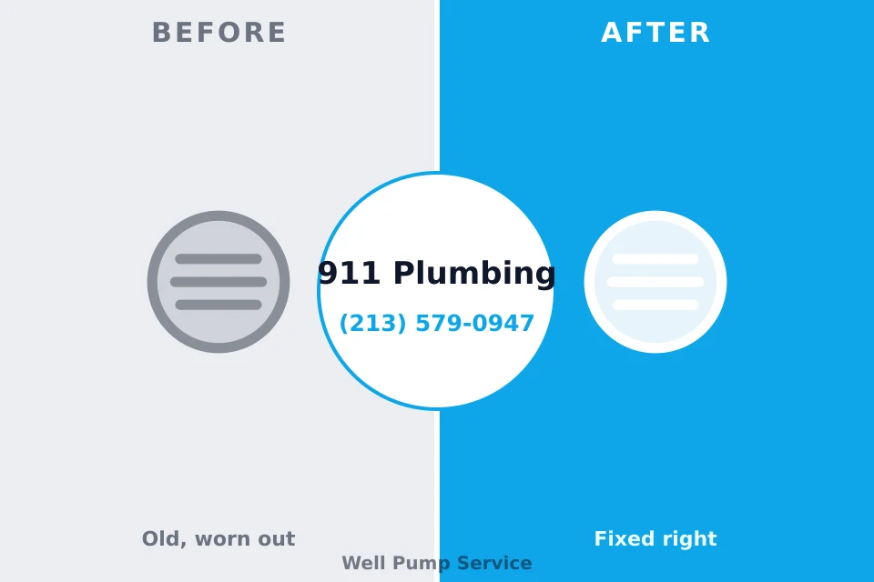 Before and after: plumbing repair Germantown, TN